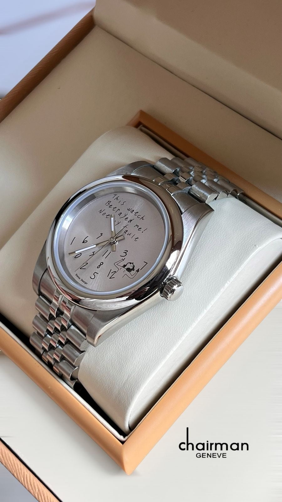 this watch beerayed me