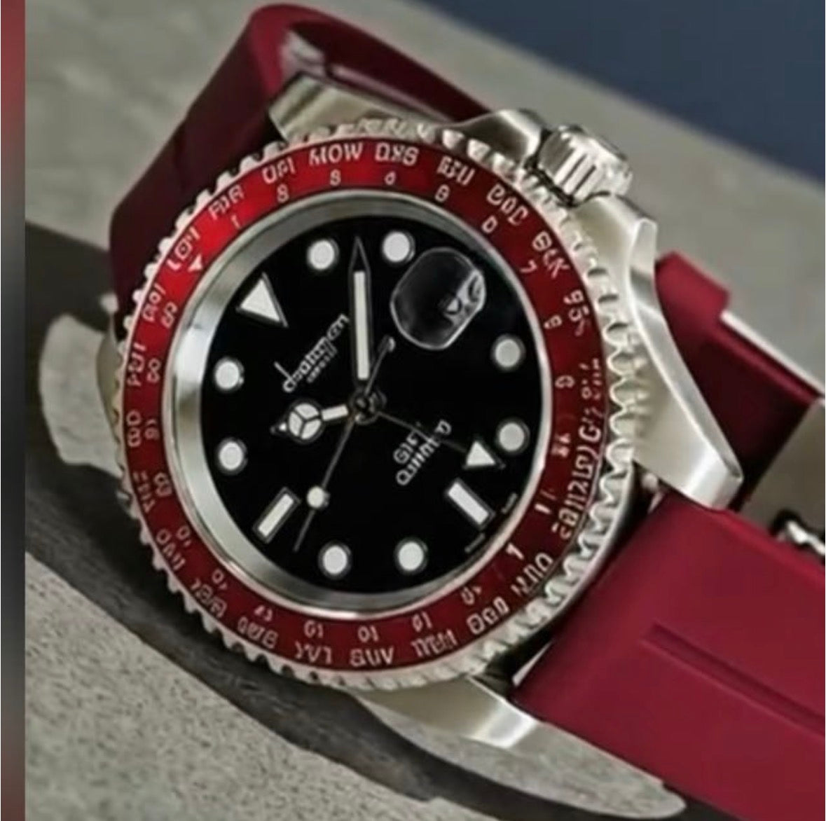 All the luxury comes together in  this watch.