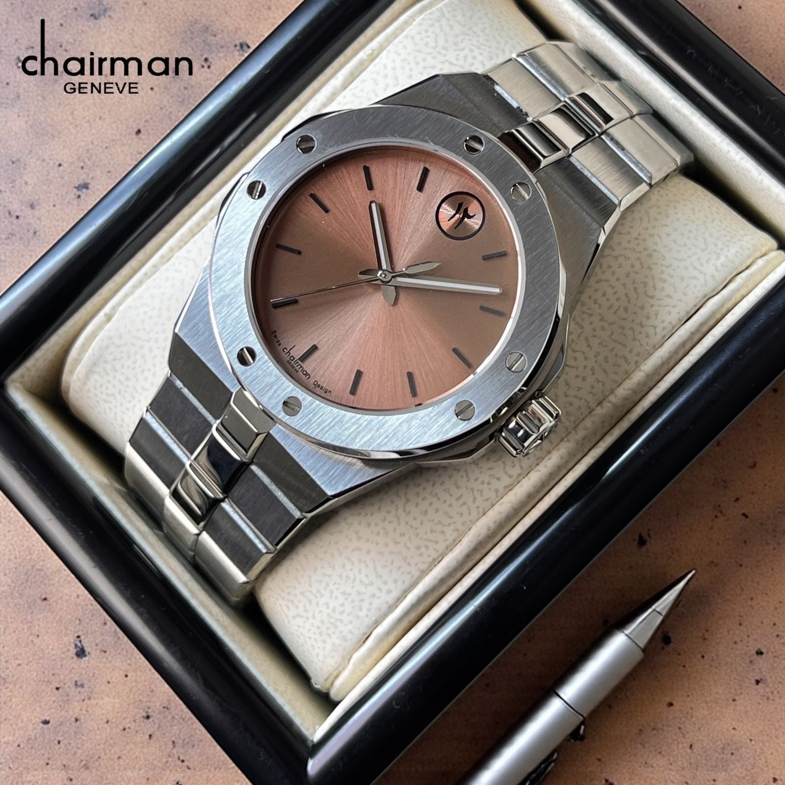 Stand out and start with luxury from your watch.cho chairman