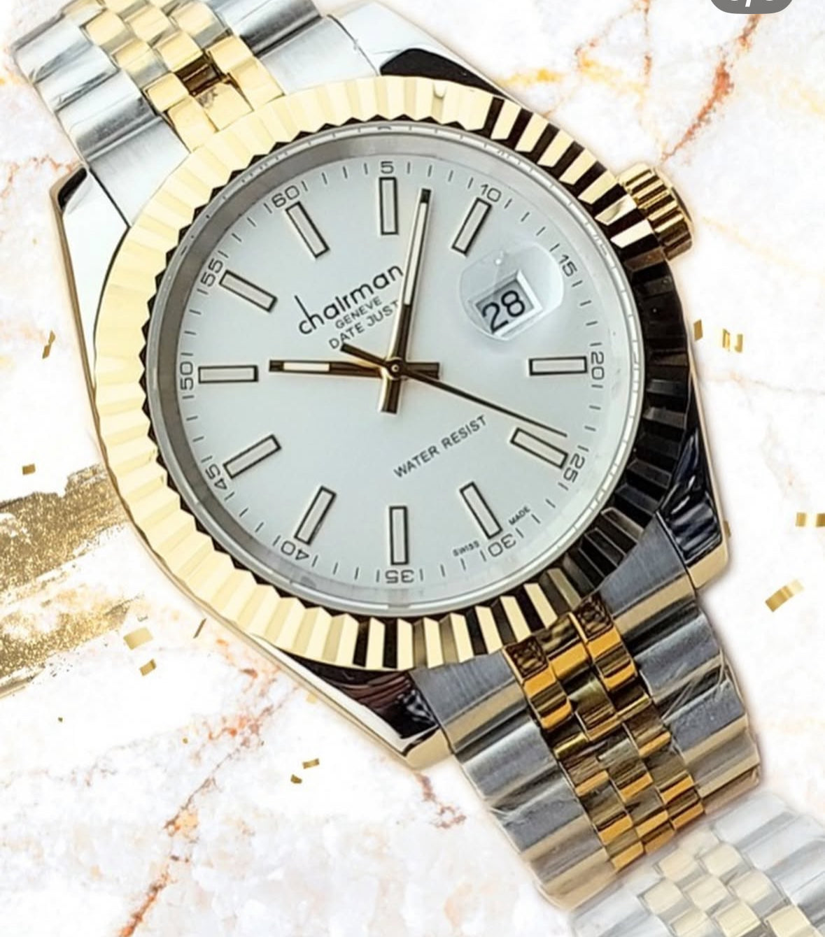 Steel and gold ￼