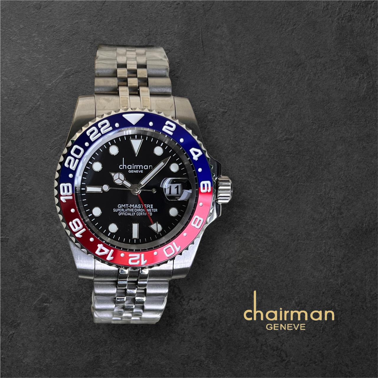 Be chairman 9 ,, Feel the spirit of eternal youth with the most beautiful watch on your wrist